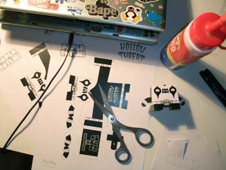 Hollow Threat Paper Totem WIP