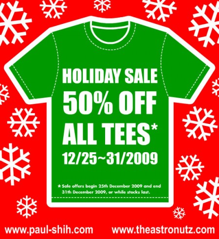 Holiday Tee Sale