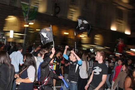 street reaction after rwc final