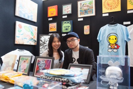 Amy Lam & Paul Shih at Chromacon event, Aotea Centre on 12.05.2013