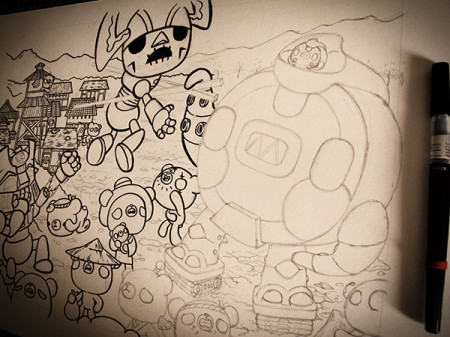 Giant Robot Wars wip2