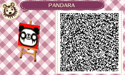 Animal Crossing New Leaf - PANDARA QR