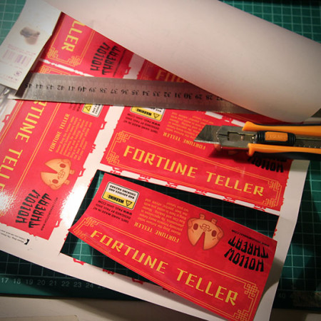 Fortune Teller Header Card