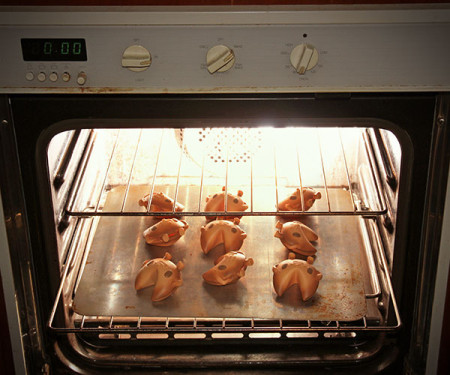 Fortune Tellers in oven!