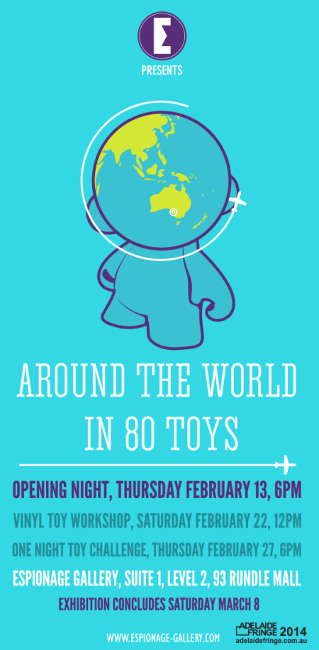 Around The World in 80 Toys Concept Flyer Final Outlines