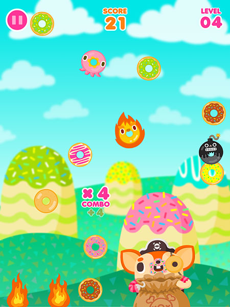 Donut Pirate Game